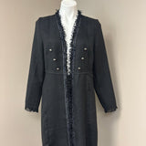 Vocal Women's Black Textured Jacket
