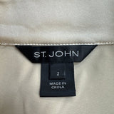 St. John Women's Silk Button-Up Shirt