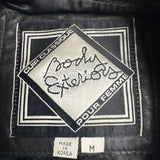 Body Exteriors Ladies Black Leather Studded Jacket
