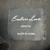 Endless Love Women's Black Lace-Up Jacket