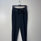 St. John Women's Black Trousers with Bow