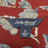 Lucky Brand Floral Patterned Top