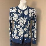 Ann Taylor Factory Floral Cardigan