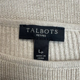 Talbots Petites Beige Sweater