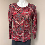 Talbots Pure Merino Wool Long Sleeve Top