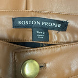 Boston Proper Faux Leather Pants