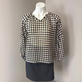 Shein Checkered Pattern Blouse