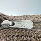 The Sak Brown Crochet Shoulder Bag