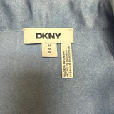 DKNY Women's Blue Silk Blouse
