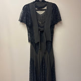 Elegant Black Lace Dress