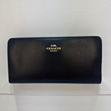 Coach Black Leather Wallet
